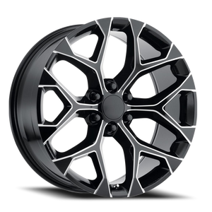 Revenge Sw12 Wheel 24x10 6x139.7 Black Milled 24mm - FREE T-SHIRT INCLUDED! | SW12-2400655+24BMW