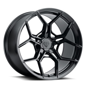 Blaque Diamond F25 Custom Drilled Wheel Blanks Rims 21x10.5 Black Custom Offsetmm | PW#493