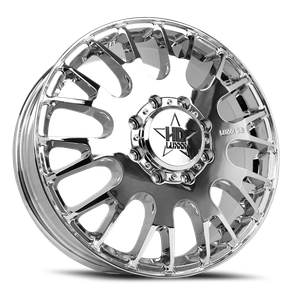 Luxxx Hd Lhd34 Dually Wheel 17x6.5 8x165.1 Chrome 115mm | DUALLYHD3417658165-129Y-C-F