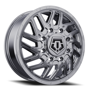 DOORBUSTER PRICING! - Tis 544C Dually Wheel 22x8.25 8x210 Chrome 127mm - FREE T-SHIRT INCLUDED! | 544C-22899F