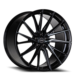 Vossen Hf4T Wheel 20x8.5 5x112 Tinted Gloss Black 40mm - FREE T-SHIRT INCLUDED! | HF4T-0M02-R