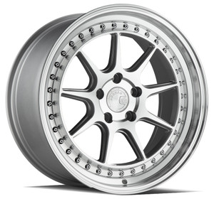 Aodhan Ds-X Wheels Rims 19x9.5 5x114.3 Silver W/ Machined Face 15mm | DSX1995511415SMF