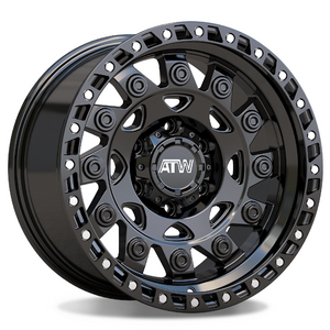 Atw Congo Wheels Rims 20x10 8x165.1 Satin Black -18mm | CON20148903