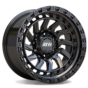 Atw Culebra Wheels Rims 20x10 5x114.3 5x127 Satin Black -18mm | CUL2105018