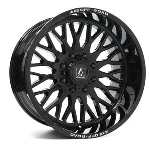 Axe Kratos Wheels Rims 22x12 6x135 6x139.7 Gloss Black -44mm | 221212H-44KRAGB