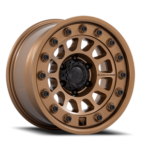 Black Rhino Br012 Outback Wheel 18x8.5 5x127 Matte Bronze 0mm - FREE T-SHIRT INCLUDED! | BR012ZX18855000