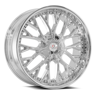 Cavallo Clv-33 Wheels Rims 20x8.5 5x108 5x4.5 (5x114.3) Nano Chrome 35mm | CLV-33208551081143+35NCR