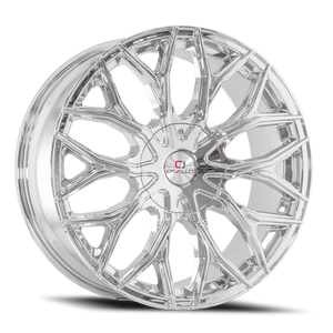 DOORBUSTER PRICING! - Cavallo Clv-37 Wheel 20x8.5 5x110 & 5x114.3 Nano Chrome 35mm | CLV-37208551101143+35NCR