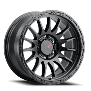 Dx4 Caper Wheel 16x8 6x114.3 Flat Black 0mm | X246845066BF1