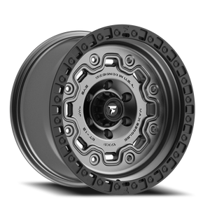 Fittipaldi Offroad Ft100Ab Wheel 20x9 8x170 Anthracite w/ Black Ring 18mm | FT100-20908170P18AB