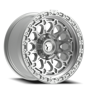 Fittipaldi Offroad Ft101Ms Wheel 20x9 8x180 Silver Machined 18mm | FT101-20908180P18MS