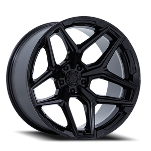 Fuel Flux Wheel 17x9 5x127 Gloss Black -12mm - FREE T-SHIRT INCLUDED! | FC854BX17905012N