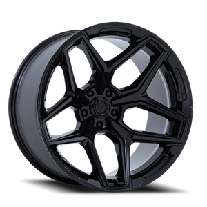 Fuel Flux Wheel 20x10 5x127 Gloss Black -18mm - FREE T-SHIRT INCLUDED! | FC854BX20105018N