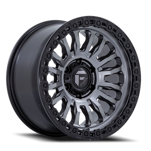 Fuel Fc857 Rincon Wheel 17x9 6x139.7 Matte Gunmetal With Black Lip 25mm - FREE T-SHIRT INCLUDED! | FC857AB17906825
