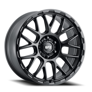 DOORBUSTER PRICING! - G-Fx Tm7 Wheel 18x9 6x139.7 Matte Black 12mm | TM7 890-6139-12 MB