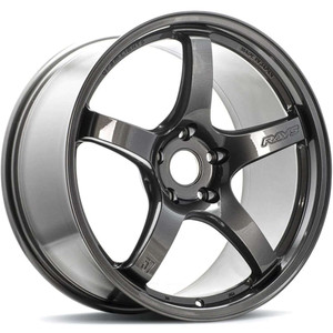 Gram Lights 57CR Wheels Rims 18x9.5 5x4.5 (5x114.3) Gunmetallic 38mm | WGCRX38EHGP