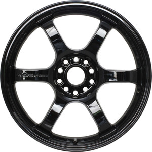 Gram Lights 57DR Wheels Rims 19x8.5 5x4.5 (5x114.3) Black 35mm | WGI235EH
