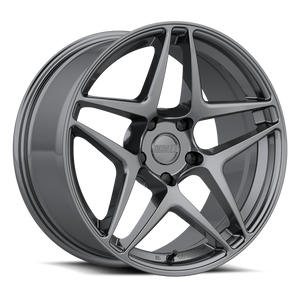 Kansei Astro Wheels Rims 18x8.5 5x4.5 (5x114.3) Gunmetal 35mm | K15G-188512+35