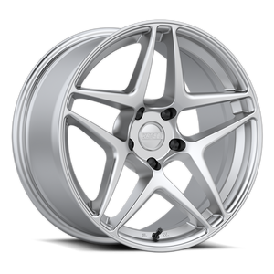 Kansei Astro Wheels Rims 18x8.5 5x4.5 (5x114.3) Hyper Silver 35mm | K15H-188512+35