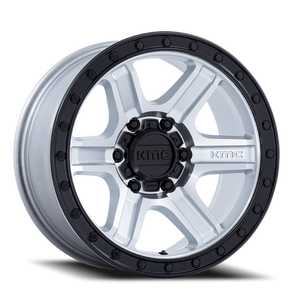 Kmc Km551 Outrun Wheel 18x9 5x127 Machined With Gloss Black Lip 18mm | KM551DB18905018