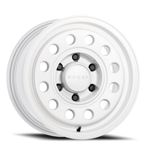 DOORBUSTER PRICING! - Nomad Convoy Wheel 17x8.5 6x135 Salt 25mm - FREE T-SHIRT INCLUDED! | N501SA-78565+25