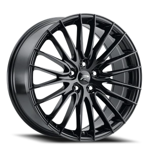 Platinum 465Bk Reprisal Wheel 20x8.5 5x120 Gloss Black 40mm | 465-2812BK+40