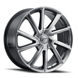 Platinum 466G Mystic Wheel 17x8 5x110 & 5x115 Bright Graphite 35mm | 466-7810G+35