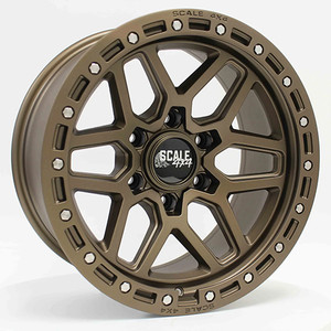 Scale 4x4 S02 Wheels Rims 17x8.5 6x5.5 (6x139.7) Bronze -10mm | S02-78583-N10-MBZ