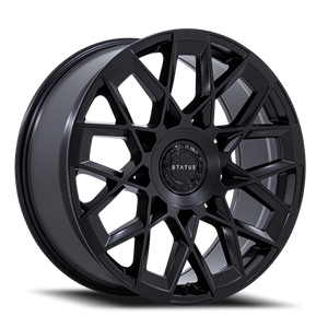 Status St005 Matrix Wheel 22x9.5 5x112 & 5x120 Black 20mm | ST005MX22955920