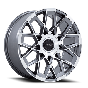 Status St005 Matrix Wheel 24x10 6x135 & 6x139.7 Anthracite 30mm - MINIMUM PURCHASE OF 4 WHEELS | ST005AD24106630