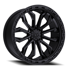 DOORBUSTER PRICING! - Tis 556Sb Wheel 20x9 6x139.7 Satin Black w/ Cast Bead Ring 18mm - FREE T-SHIRT INCLUDED! | 556SB-2098318