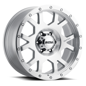 Ultra 113M Wheels Rims 20x9 6x139.7 Silver Machined 18mm | 113M-298318