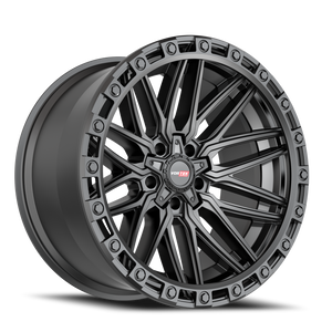 DOORBUSTER PRICING! - Vortek Vrt-608 Wheel 18x9 5x127 & 5x139.7 Matte Black 0mm | 608189430MB