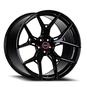 Vossen Hf5 Wheel 22x9.5 5x120 Gloss Black 22mm - FREE T-SHIRT INCLUDED! | HF5-2B46