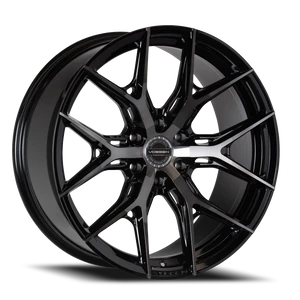 Vossen Hf64 Wheel 20x9.5 6x139.7 Tinted Gloss Black 15mm - FREE T-SHIRT INCLUDED! | HF64-0G04