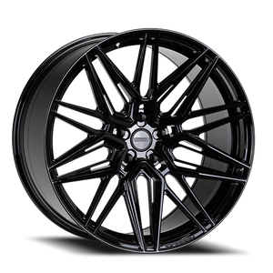Vossen Hf7 Wheel 19x9.5 5x112 Gloss Black 45mm - FREE T-SHIRT INCLUDED! | HF7-9M73