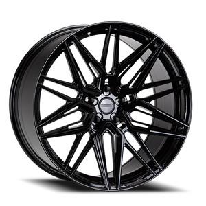 Vossen Hf7 Wheel 22x10.5 5x112 Gloss Black 42mm - FREE T-SHIRT INCLUDED! | HF7-2M53