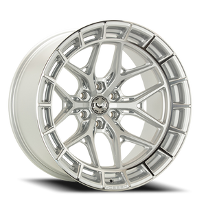 Vossen Hfx1 Wheel 22x9.5 6x135 Silver Polished 20mm - FREE T-SHIRT INCLUDED! | HFX1-2F25