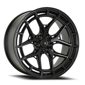 Vossen Hfx1 Wheel 22x10 5x127 Satin Black -18mm - FREE T-SHIRT INCLUDED! | HFX1-2W47