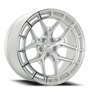Vossen Hfx1 Wheel 22x10 5x127 Silver Polished -18mm - FREE T-SHIRT INCLUDED! | HFX1-2W51