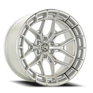 Vossen Hfx1 Wheel 22x10 6x139.7 Silver Polished -18mm - FREE T-SHIRT INCLUDED! | HFX1-2G31