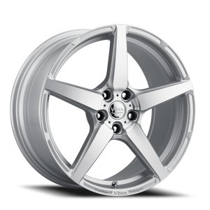 DOORBUSTER PRICING! - Vöxx Modena Wheel 18x9 5x120 Silver Machined 30mm | MOD 890-5120-30 SMF