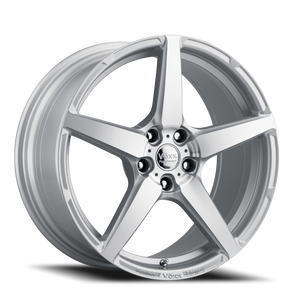 DOORBUSTER PRICING! - Vöxx Modena Wheel 18x9 5x114.3 Silver Machined 30mm | MOD 890-5114-30 SMF