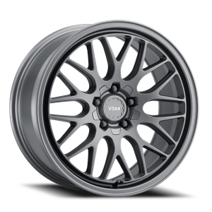 DOORBUSTER PRICING! - Vöxx Noggara Wheel 17x7.5 5x108 & 5x114.3 Carbon Grey 40mm | NOG 775-5008-40 CG