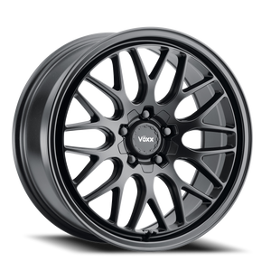 DOORBUSTER PRICING! - Vöxx Noggara Wheel 18x8.5 5x108 & 5x114.3 Matte Black 35mm | NOG 885-5008-35 MB