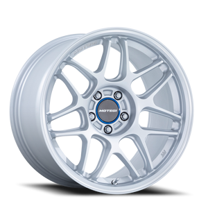 Motegi Mr158 Tsubaki Wheel 18x9.5 5x120 Hyper Silver w/ Machined Lip 35mm - FREE T-SHIRT INCLUDED! | MR158SD18955235