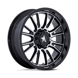 Msa Offroad M51 Thunderlips Wheels Rims 15x7 5x114.3 Gloss Black Machined 10mm | MA051BD15701210