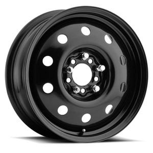 Allied Fwd Black Mod Wheels Rims 17x6.5 5x110 Black 42mm | X-42753-BOXED