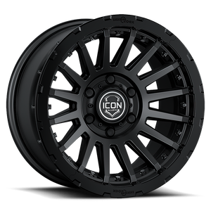 Icon Alloys Recon Pro Wheels Rims 17x8.5 6x139.7 Satin Black 25mm | 23617859057SB