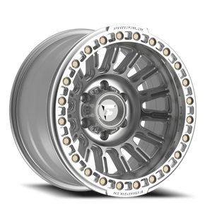 Fittipaldi Fb152M Wheel 17x9 5x127 Silver Machined -38mm | FB152-17905127N38M